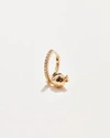Pamela Love Piercing Pomegranate Pave Huggie In Gold