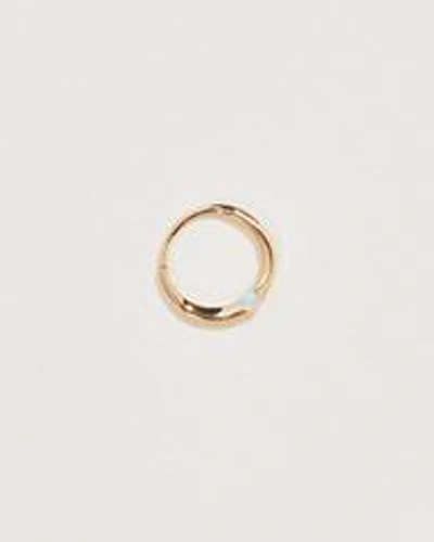 Pamela Love Piercing 11mm Floating Opal Clicker In Gold/blue