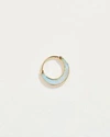 Pamela Love Piercing 10mm Inlay Clicker In Gold/blue