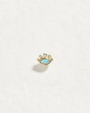 Pamela Love Piercing Celestial Eye Stud In Gold/blue