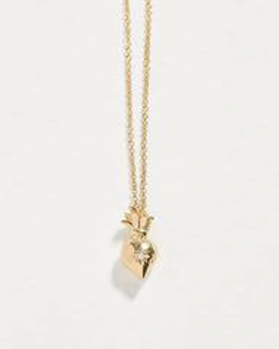 Demi Fine Sacred Heart Pendant In Gold