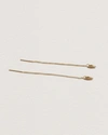 Pamela Love Suspension Ear Threaders In Silver