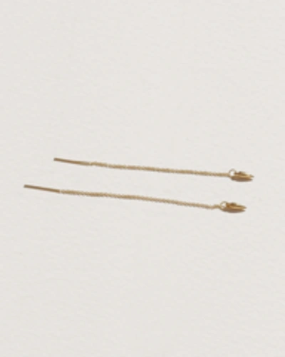 Pamela Love Suspension Ear Threaders In Silver
