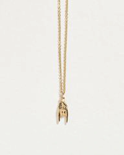 Demi Fine Mano Cornuto Pendant In Gold
