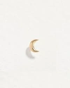 Pamela Love Piercing Celestial Moon Stud In Gold