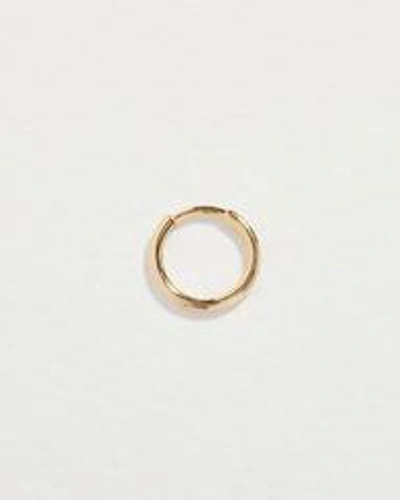 Pamela Love Piercing 9.5mm Plain Huggie In Gold