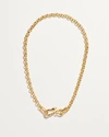 Pamela Love Halskette Snake Hook Aus Goldenem Messing In Gold