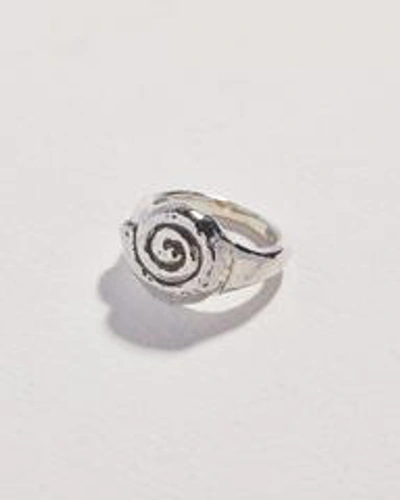 Pamela Love Seashell Ring In Silver
