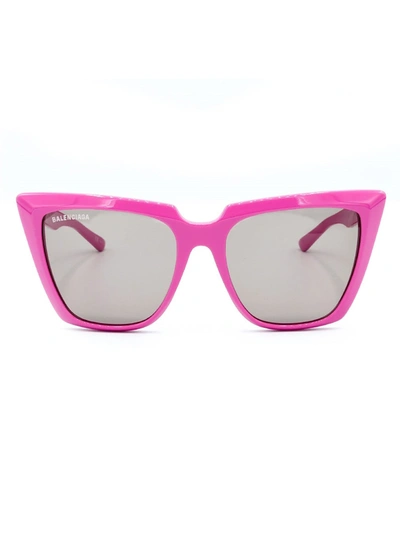 Balenciaga Eyewear Cat In Pink