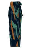 Diarrablu Seur Wrap Skirt In Navy