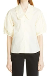 BIRGITTE HERSKIND IRIE PUFF SLEEVE ORGANIC COTTON SHIRT