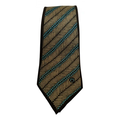 Pre-owned Mila Schön Concept Silk Tie In Multicolour