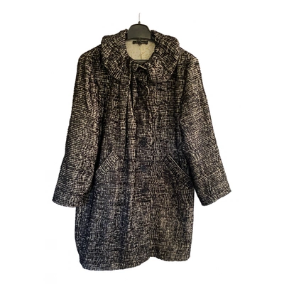 Pre-owned Cotélac Coat In Black