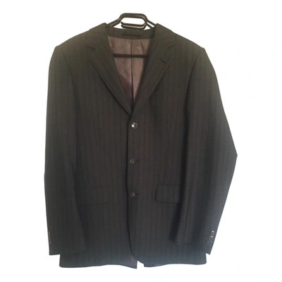 Pre-owned Courrèges Wool Jacket In Grey