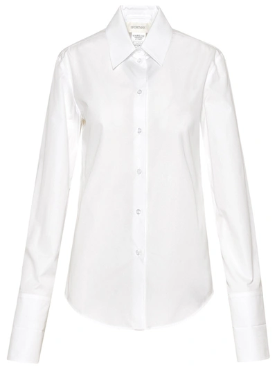 Sportmax White Cotton Osimo Shirt