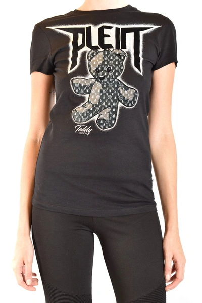 Philipp Plein Women's Black Cotton T-shirt