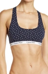 Calvin Klein Carousel Racerback Bralette In Hq3 786 Hearts