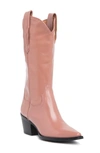 Jeffrey Campbell Floured Western Boot In Pink