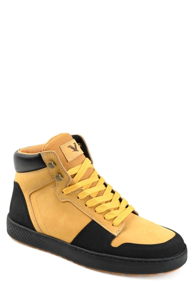 Territory Boots Triton High Top Sneaker Boot In Brown