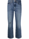7 For All Mankind The Modern Straight Sunflower Tailored Straight Leg Jean In Blue