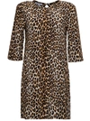 EQUIPMENT AUBREY SILK ANIMALIER PRINTED DRESS