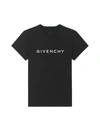 Givenchy Logo-printed Cotton Jersey T-shirt In Black