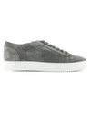 Doucal's Grey Suede Sneakers