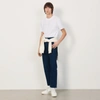 Sandro Embroidered T-shirt In Weiss