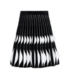 ALAÏA PANELED HIGH-RISE MINISKIRT