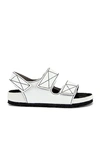 Proenza Schouler Ps X Birkenstock Milano Sandal In Berlin White In White