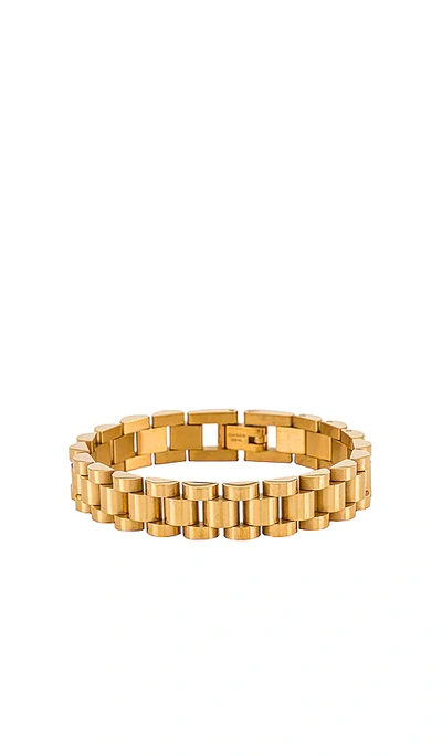 Bracha Rolly Bracelet In Metallic Gold