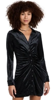 FREE PEOPLE SHAYLA MINI VELVET DRESS