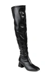 Journee Collection Women's Melika Extra Wide Calf Boots In Black