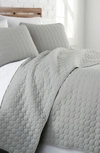 Southshore Fine Linens Ultra-soft Oversized Quilt Set In Slate