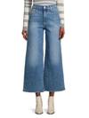 7 For All Mankind Dojo Tailorless Wide Leg Trouser Jeans In Blue