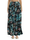 Free People Women's Take It Easy Floral Palazzo Pants In Twilight