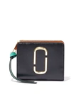 Marc Jacobs The Snapshot Mini Compact Wallet In Blue