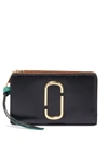 Marc Jacobs The Snapshot Compact Wallet In Blue