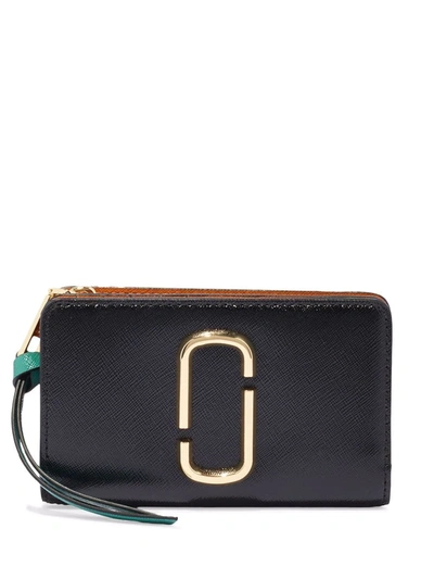 Marc Jacobs The Snapshot Compact Wallet In Blue