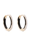 Maria Black Lost Highway 10 Diamond Huggie Earrings In Gold