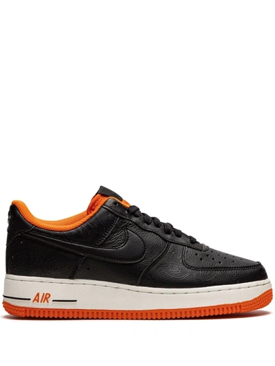 Nike Air Force 1 '07 Prm "halloween" Sneakers In Black