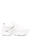 Balenciaga Modern White Sneakers With Breathable Mesh Upper In White
