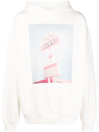 Blue Sky Inn Graphic Logo Print Hoodie - Atterley In White