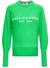 Philosophy Di Lorenzo Serafini Philosophy By Lorenzo Serafini Sweaters Green In Green