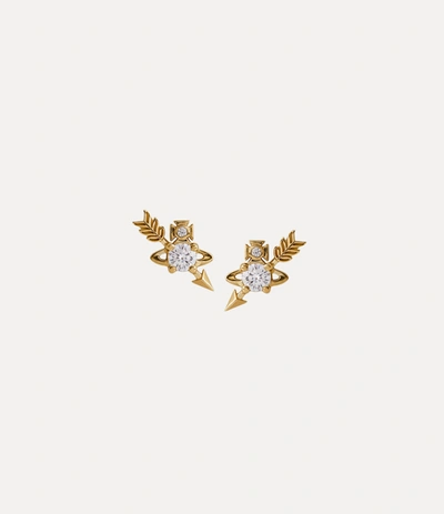 VIVIENNE WESTWOOD GINGER STUD EARRINGS 