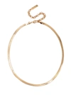 LUV AJ THE BARCELONA GOLD-PLATED COLLAR NECKLACE