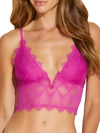 Cosabella Allure Longline Bralette In Cape Fuchsia