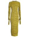 LIVE THE PROCESS MARLED RIB KNIT MIDI DRESS