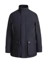Thermostyles Ths Heat System Outdoor Parka Jacket In Blue