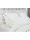 Downtown Company Hotel Lace Sham In White Ivory